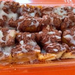 ขนมปังปิ้งเนยนม+โอวัลติน ใหญ่ 2 ชิ้น