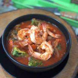 แกงส้มชะอมกุ้ง