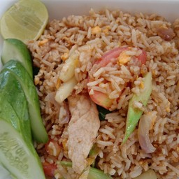 ข้าวผัดหมู