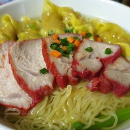 บะหมี่ หมูแดง