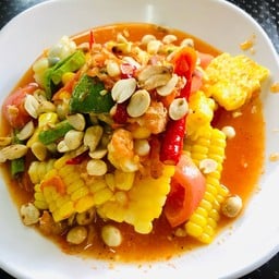 ตำข้าวโพด