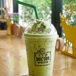 ชาเขียวถั่วแดงสมูตตี้