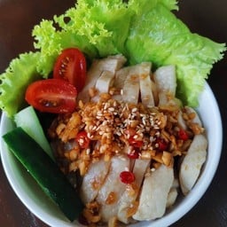 ข้าวไก่ซอสกวางตุ้ง