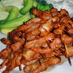 หมูปลาร้า พุงกลาง (ชุดอิ่มจุใจ)