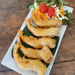 กุ้งชุบแป้งทอด