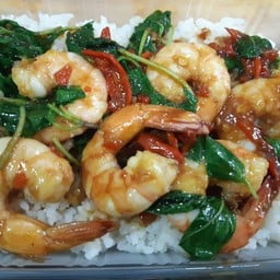 Stir Fried Basil With Shrimp