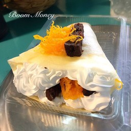 บราวนี่ + ฝอยทอง