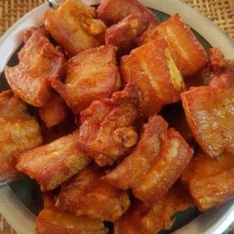 Fried Pork Ribs With Garlic