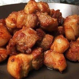 Fried Pork Belly With Fish Sauce