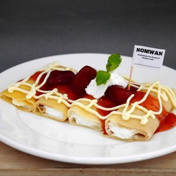 เครปสตอเบอรี่&ชีส
