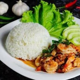 ข้าวผัดกะเพราทะเล