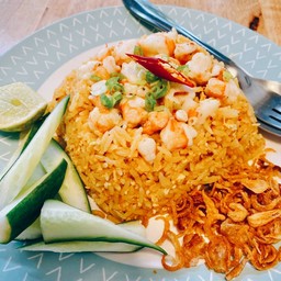 ข้าวผัดมันกุ้ง