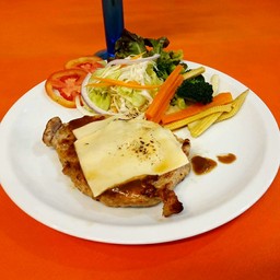 Pork Steak With Cheese