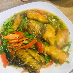 ผัดคึ่นช่ายปลา