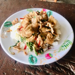 ผัดกะเพราหมูหมัก