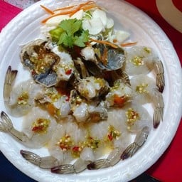 ปู+กุ้งแช่น้ำปลา