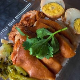 ข้าวราดคากิ+ไข่