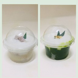 ตะโก้เผือก+เปียกปูนกะทิสด