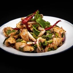 ลาบปลาหมึก