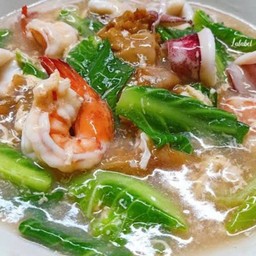 ราดหน้าหมู(เส้นใหญ่)