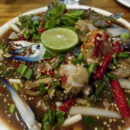 ยำแซ่บ&ข้าวเหนียวทุเรียนรสเด็ด