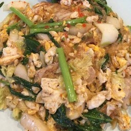 สุกี้แห้งไก่