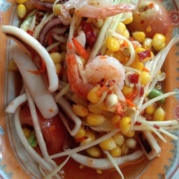 ตำข้าวโพดทะเล