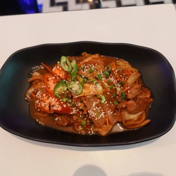 สามชั้น ผัดกิมจิ