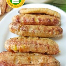 ทานแบบทับก็อร่อย ด้วยน้ำกระทิที่แทรกซึมเข้าไปในเนื้อกล้วยปิ้งร้อนๆ