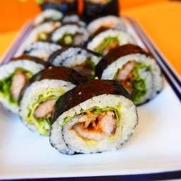 คิมบับหมูย่าง