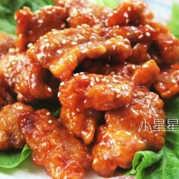 หมูผัดเปรี้ยวหวาน