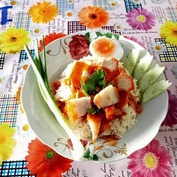 เกาเหลาเลือดหมู ผักตำลึง