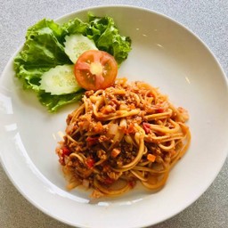สปาเก็ตตี้ อิตาเลี่ยนซอส (Spaghetti Italian Sauce) #D