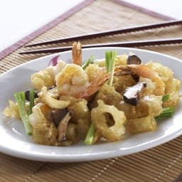 กระเพาะปลาผัดแห้ง