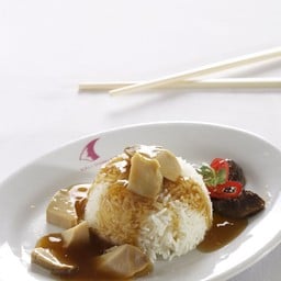 ข้าวหน้าเป๋าฮื้อ