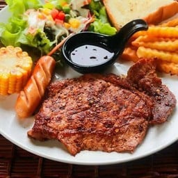 Steak by first