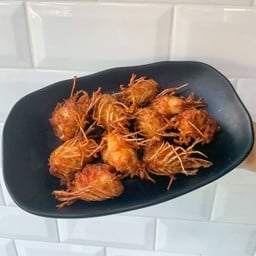 หัวกุ้งทอด