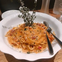 Tomato Ebi Kani Pasta