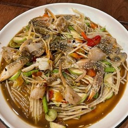 ตำถาดปูม้าปลาร้า