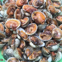 Spicy Cockles Salad With Egg Yolk And Crispy Fish