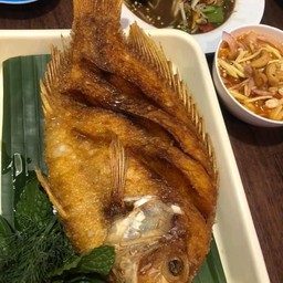 ปลาทับทิมทอดน้ำปลา
