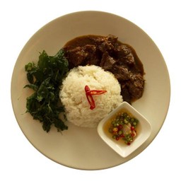 ข้าวกะเพราเนื้ออบ^^
