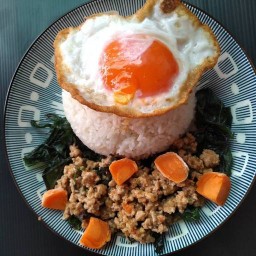 3D กระเพรากรอบ & นู๋ดรีมขายขนม ประชาอุทิศ68 แยก6