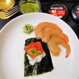 กุ้งดอง แซลมอนดอง ร้านกับแกล้ม อ่อนนุช 17 แยก 16