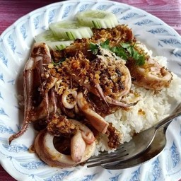 หมึก กระเทียม