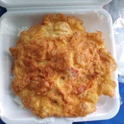 ข้าว ไข่เจียวหมูสับ