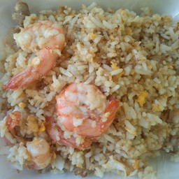 ข้าวผัดกุ้งไม่ใส่ผัก