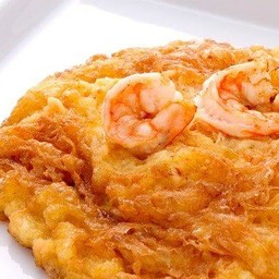 ข้าวไข่เจียวกุ้ง
