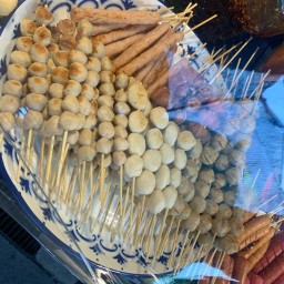 ลวกจิ้ม น้ำจิ้ม แซ่บคัก มะนาวแท้