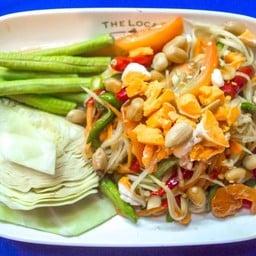 ส้มตำไข่เค็ม